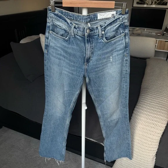 Rag & Bone Peyton Mid-Rise Bootcut Jeans - Picture 2 of 8